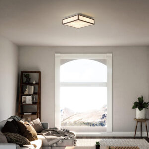 Square LED Ceiling Light with trim design
