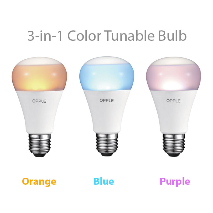LED E27 Lamp - Opple Color Tune 10W bulb