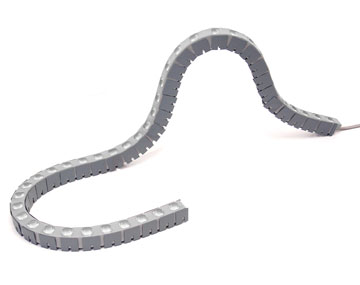 LED Wall Washer Strip 3D BVW015015, 18w Top and side bend