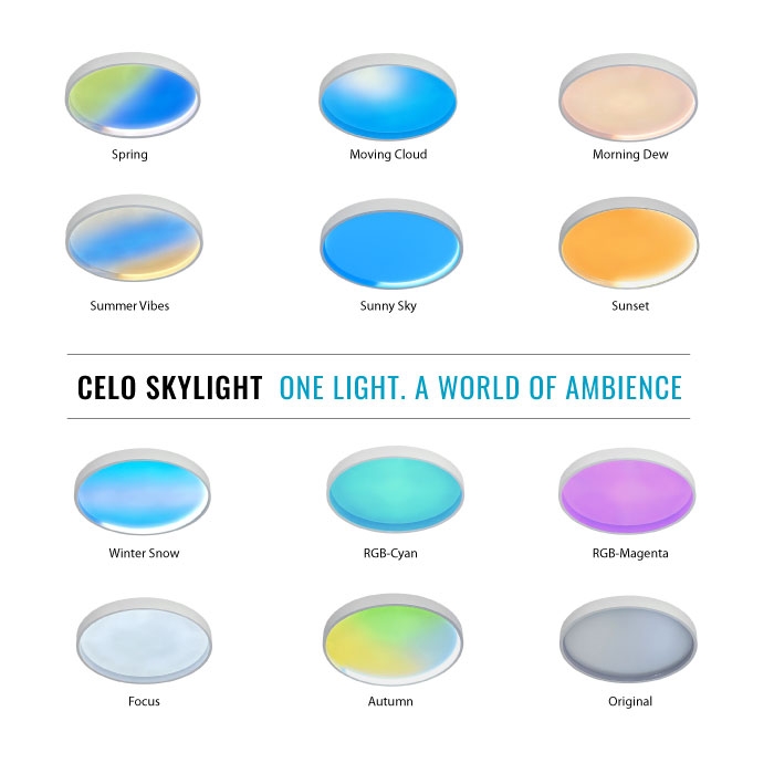 LED Ceiling Light - URBANA (LDX CELO SKYLIGHT) 